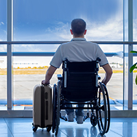 How to Navigate Air Travel: Medical Transport Considerations  for Non-Ambulatory Patients